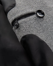 Alpaca Wool Coat "Humphrey" Grey Melange