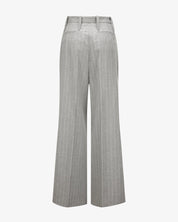 Pinstripe Pants "Marlene" - Grey