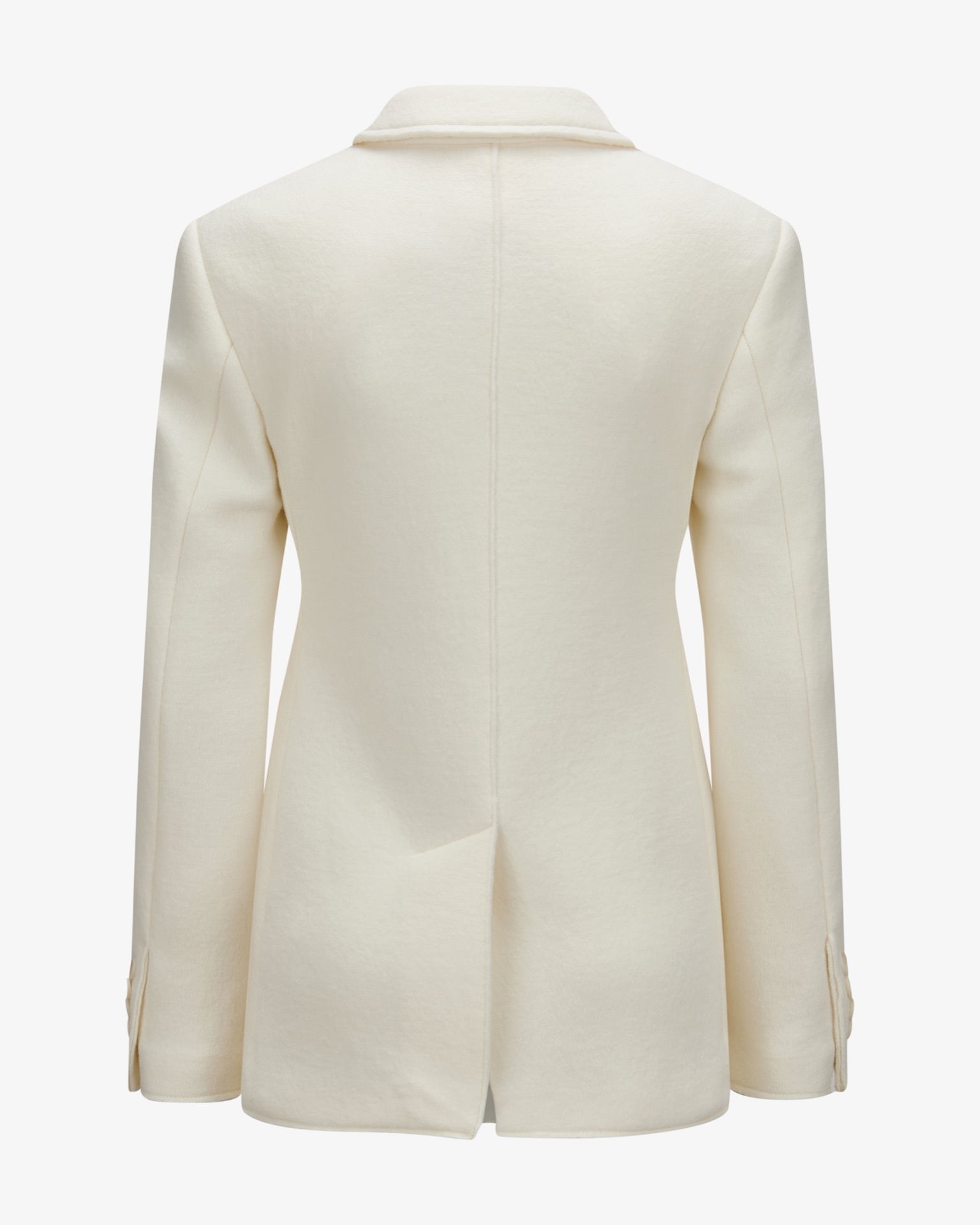 Raw Edge Blazer "Coco" - Creme