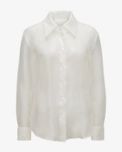 Silk Shirt "Variah" - White